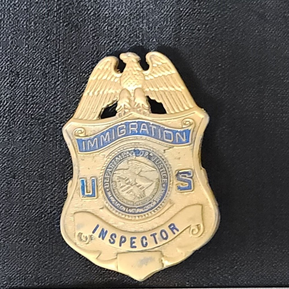 United States Immigration Replica Badge